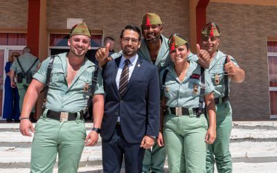 El diputado Amín Azmani felicita el 103º aniversario de La Legión