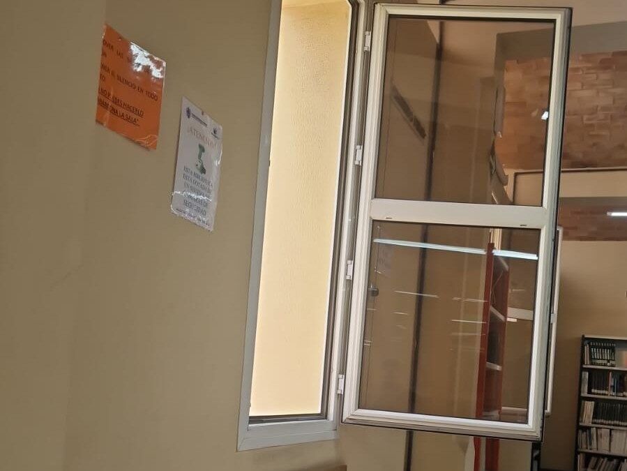 Somos Melilla denuncia el “calor asfixiante” en la Biblioteca Municipal