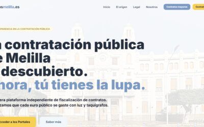 Somos Melilla lanza ContratosMelilla.es para fiscalizar de forma independiente 730 millones de euros públicos