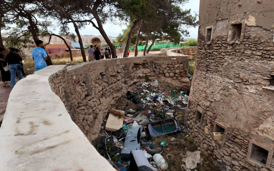 Somos Melilla denuncia el “abandono total” del Monte María Cristina